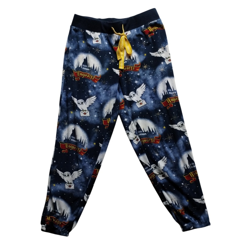 Harry Potter Hogwarts Hedwig Pajama Pants Sleepwear Women's‎  Size S 4-6